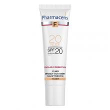 Zdjęcie produktu - Pharmaceris F CAPILAR-CORRECTION Fluid kryjący dla sk&oacute;ry naczynkowej NUDE 20 SPF20, 30 ml 