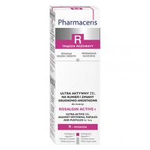 Zdjęcie produktu - PHARMACERIS R Ultra aktywny żel na rumień i zmiany grudkowo-krostkowe do twarzy, 30ml