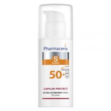 Zdjęcie produktu - PHARMACERIS S krem ochronny SPF50+ do sk&oacute;ry naczynkowej i z trądzikiem r&oacute;żowatym, 50 ml