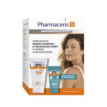 Zdjęcie produktu - PHARMACERIS S Zestaw Kompleksowa Dermo-ochrona & Pielęgnacja Sk&oacute;ry (Barierowy balsam do ciała, 150ml + Cica Sensitive Kojąco-regenerujący balsam po opalaniu do twarzy i ciała, 50ml)