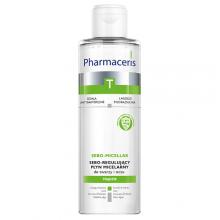 Zdjęcie produktu - PHARMACERIS T Sebo-Micellar Płyn micelarny do demakijażu twarzy, 200 ml