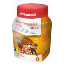 Zdjęcie produktu - Pharmasis Multiwitamina Kids Żelki Psi Patrol, 50 szt.