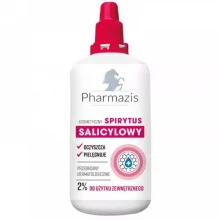 Zdjęcie produktu - Pharmazis Kosmetyczny spirytus salicynowy 2% z ekstraktem z aloesu, 100 ml