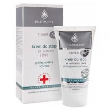 Zdjęcie produktu - PHARMEDIS Krem do st&oacute;p z nanosrebrem i Urea, 50ml