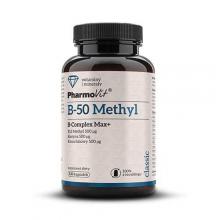 Zdjęcie produktu - PHARMOVIT B-50 Methyl B-Complex Max, 120 kaps. USZKODZONE OPAKOWANIE 