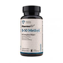 Zdjęcie produktu - PHARMOVIT B-50 Methyl B-Complex Max+, 60 kapsułek