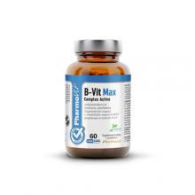 Zdjęcie produktu - PHARMOVIT B-Vit Max Complex Active, 60 vcaps