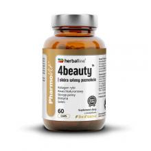 Zdjęcie produktu - Pharmovit Herballine 4beauty&trade; sk&oacute;ra włosy paznokcie, 60 kaps.