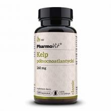 Zdjęcie produktu - PHARMOVIT Kelp p&oacute;łnocnoatlantycki 260mg, 120 kapsułek