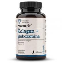 Zdjęcie produktu - Pharmovit Kolagen + Glukozamina, 90 kaps.