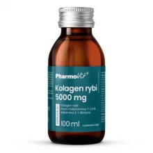 Zdjęcie produktu - PHARMOVIT Kolagen rybi 5000 mg Supples & Go shot, 100 ml