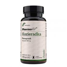 Zdjęcie produktu - PHARMOVIT Kozieradka 400mg, 90kaps