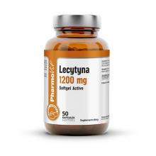 Zdjęcie produktu - PharmoVit Lecytyna 1200 mg Softgel Active, 50 kaps.
