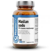 Zdjęcie produktu - PHARMOVIT Maślan Sodu 71% kwasu masłowego, 60 kaps.