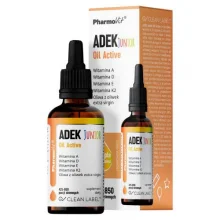 Zdjęcie produktu - PHARMOVIT Witaminy ADEK Junior Oil Active, 30 ml