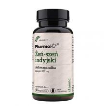 Zdjęcie produktu - PHARMOVIT Żeń-szeń indyjski - 90kaps