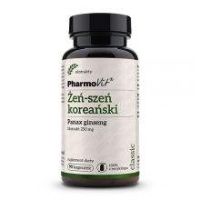 Zdjęcie produktu - PHARMOVIT&reg; Żeń-szeń koreański Ekstrakt 250mg, 90 kaps.
