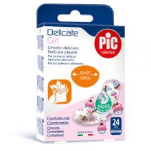 Zdjęcie produktu - PIC Delicate Girl Plaster antybakteryjny, 24 szt.