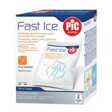 Zdjęcie produktu - PIC Fast Ice Okład chłodzący jednorazowy 13,5x18cm, 2 sztuki