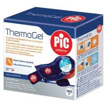 Zdjęcie produktu - PIC Thermogel Kompres żelowy ciepło-zimno 10 x 26 cm z opaską elastyczną i pokrowcem, 1 szt.