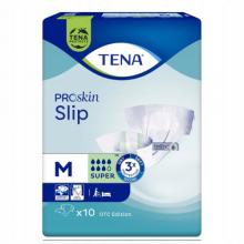 Zdjęcie produktu - Pieluchomajtki TENA SLIP ProSkin Super M, 10szt