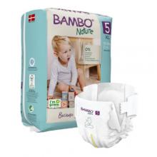 Zdjęcie produktu - BAMBO Nature 5 (XL 12-18kg) Pieluszki, 22 szt.