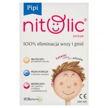 Zdjęcie produktu - Pipi Nitolic Spray przeciw wszawicy (100 ml + grzebień) ZESTAW