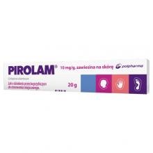 Zdjęcie produktu - Pirolam 10 mg/g Zawiesina na sk&oacute;rę- 20g