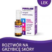 Zdjęcie produktu - Pirolam 10 mg/ml Płyn na sk&oacute;rę- 30ml USZKODZONE OPAKOWANIE TEKTUROWE