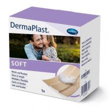 Zdjęcie produktu - DermaPlast Soft Plaster z opatrunkiem 8cm x 5m
