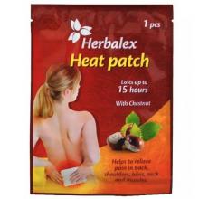Zdjęcie produktu - Plastry Rozgrzewające z kasztanem HERBALEX Heat Patch - 1 sztuka