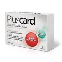 Zdjęcie produktu - Pluscard  0,1g+0,04g - 60 tabl. USZKODZONE OPAKOWANIE TEKTUROWE