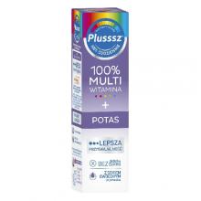 Plusssz 100% Multiwitamina + Potas, 20 tabletek musujących