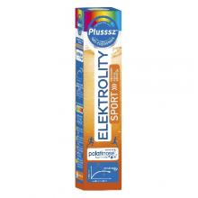 Zdjęcie produktu - Plusssz Elektrolity Sport 100% complex, 24tabl.mus.