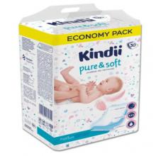 Zdjęcie produktu - Kindii Pure&Soft Podkłady jednorazowe, 60x40 cm - 30szt