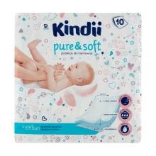 Zdjęcie produktu - Podkłady jednorazowe Kindii Pure& Soft, 60x60 cm - 10szt