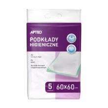 Zdjęcie produktu - APTEO Podkłady higieniczne 60cm x 60cm, 5szt.
