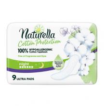 Podpaski NATURELLA Cotton protection night, 9szt.