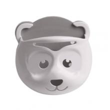 Zdjęcie produktu - Maltex Organizer na zabawki Panda biały/szary
