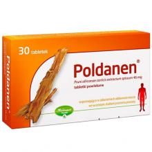 Zdjęcie produktu - POLDANEN - 46 mg Naturalny Lek przy przeroście gruczołu krokowego i dla zdrowia intymnego - 30 tabletek