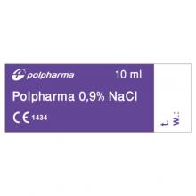 Zdjęcie produktu - Polpharma 0,9% Roztw&oacute;r NaCl Izotoniczny- 10ml x 100amp.