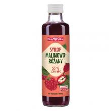 Zdjęcie produktu - POLSKA R&Oacute;ŻA Syrop Malinowo - R&oacute;żany, 250 ml