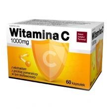 Zdjęcie produktu - Witamina C 1000mg, 60kaps. Polski Instytut Farmacji
