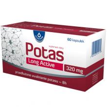 Zdjęcie produktu - Potas Long Active OleoFarm, 60 kapsułek