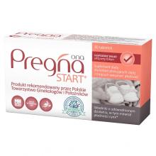 Zdjęcie produktu - Pregna START suplement diety dla kobiet planujących ciążę, 30 tabletek