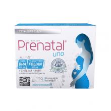 Zdjęcie produktu - Prenatal Uno 30kaps. witaminowo-mineralnych + 30kaps. DHA