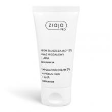 Zdjęcie produktu - Ziaja Pro Krem złuszczający 5% Kwas migdałowy + AHA, 50 ml