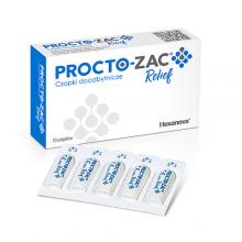 Zdjęcie produktu - Procto-Zac Relief czopki, 10 szt.