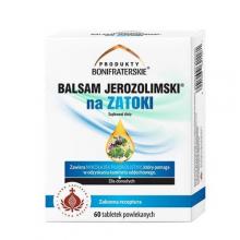 Zdjęcie produktu - Produkty Bonifraterskie Balsam Jerozolimski Na zatoki, 60 tabletek