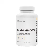 Zdjęcie produktu - Progress Labs D-Mannoza 500 mg, 90 kaps.